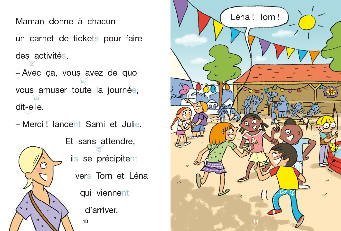 Sami et Julie CP niveau 3 La fête de l'école: Fin de CP, niveau 3