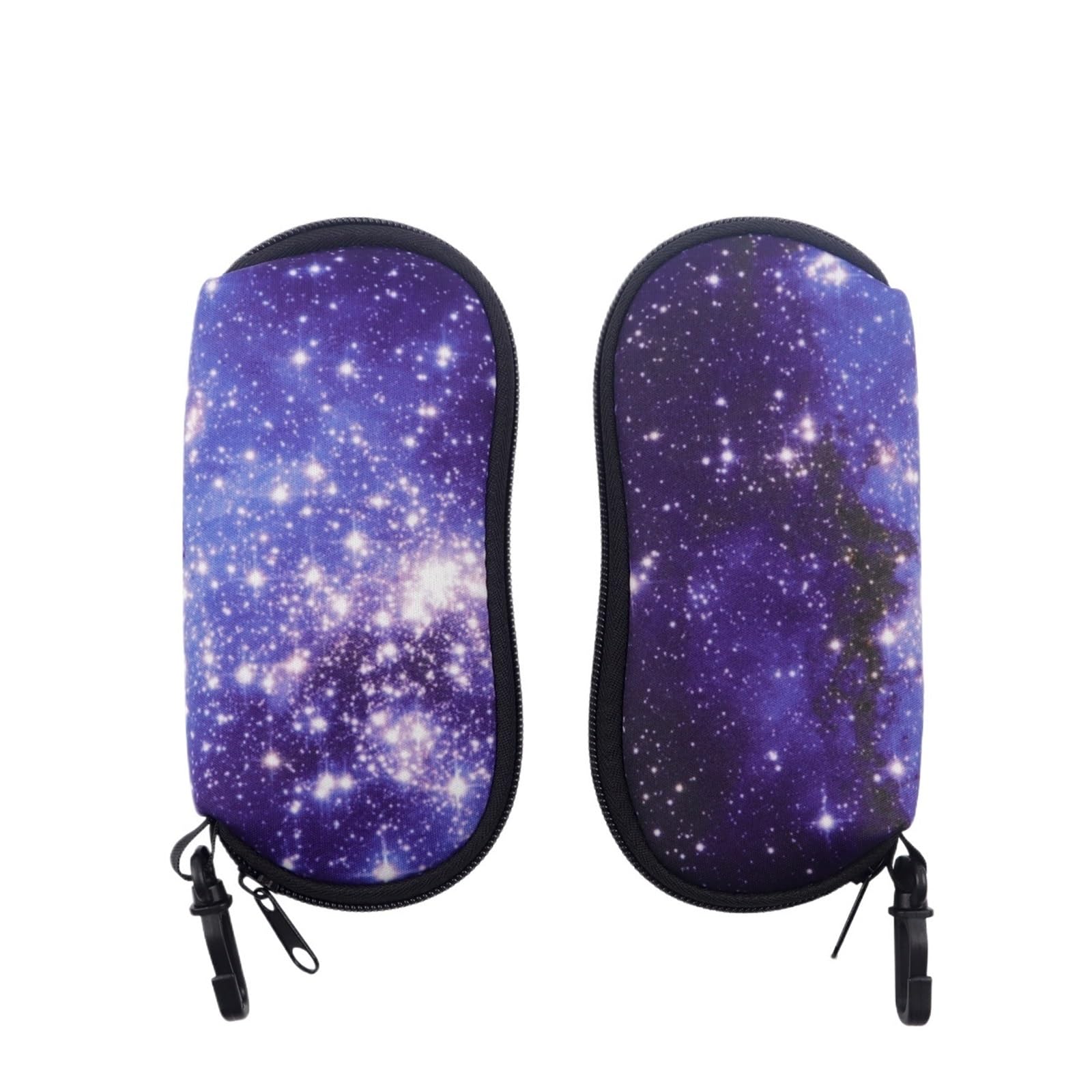 Brillenetui mit Wellen- und Sternenhimmel-Motiv, sturzsicher, Aufbewahrungsbox for Sonnenbrillen, Vintage-Kontaktlinsenetui, Modeaccessoires for Damen Herren(Color 2)