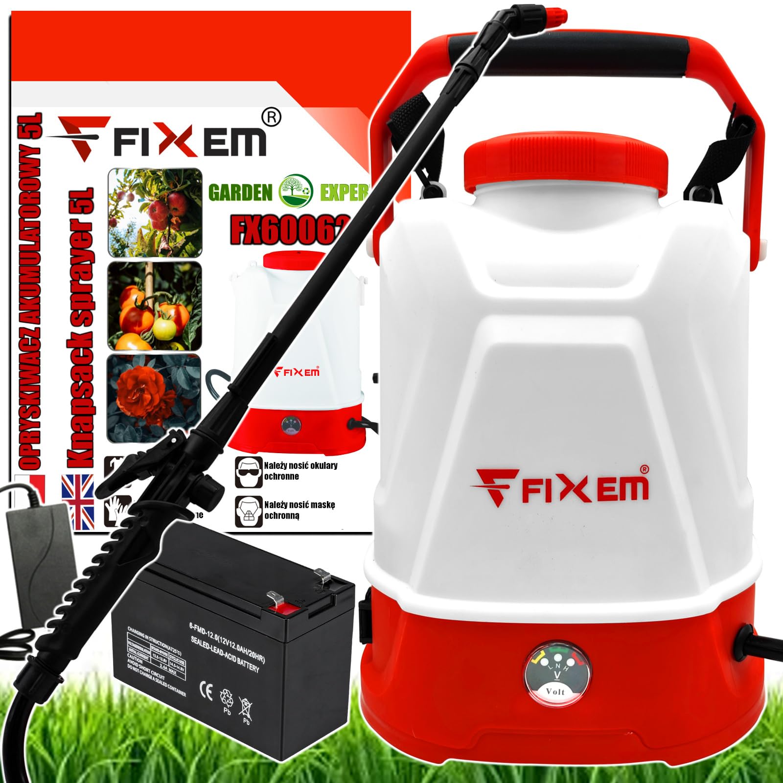 Spruzzatore a batteria 5L FX60062