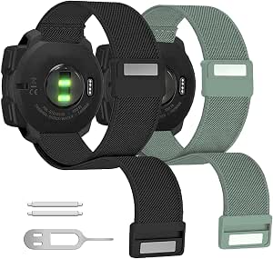 Abanen Ersatzarmband Für WHOOP 4.0 – Dehnbares Nylon, Magnetverschluss, Zinklegierung, Verstellbar 125–230 Mm