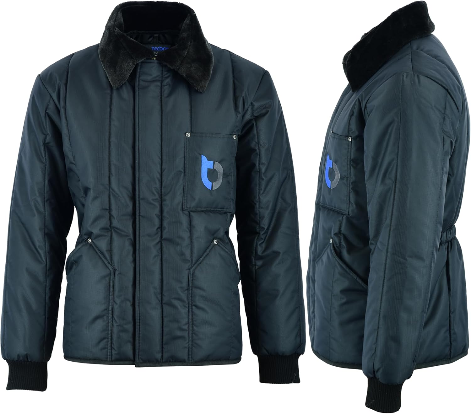 Chill Bloc -50°F Freezer Jacket Extreme Cold Weather with Soft Fur Collar