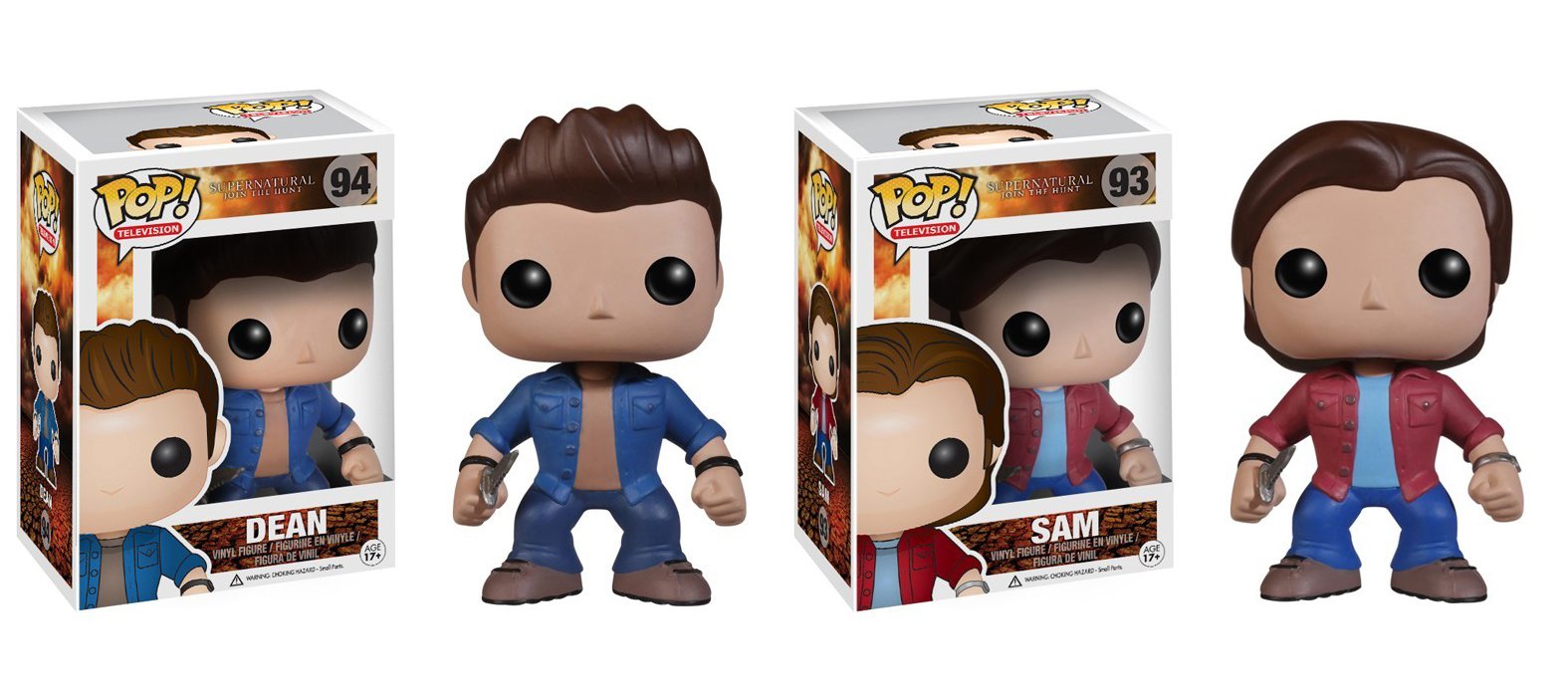 Amazon.co.jp: SUPERNATURAL SAM & DEAN POP TV VINYL FIGURE COMBO by