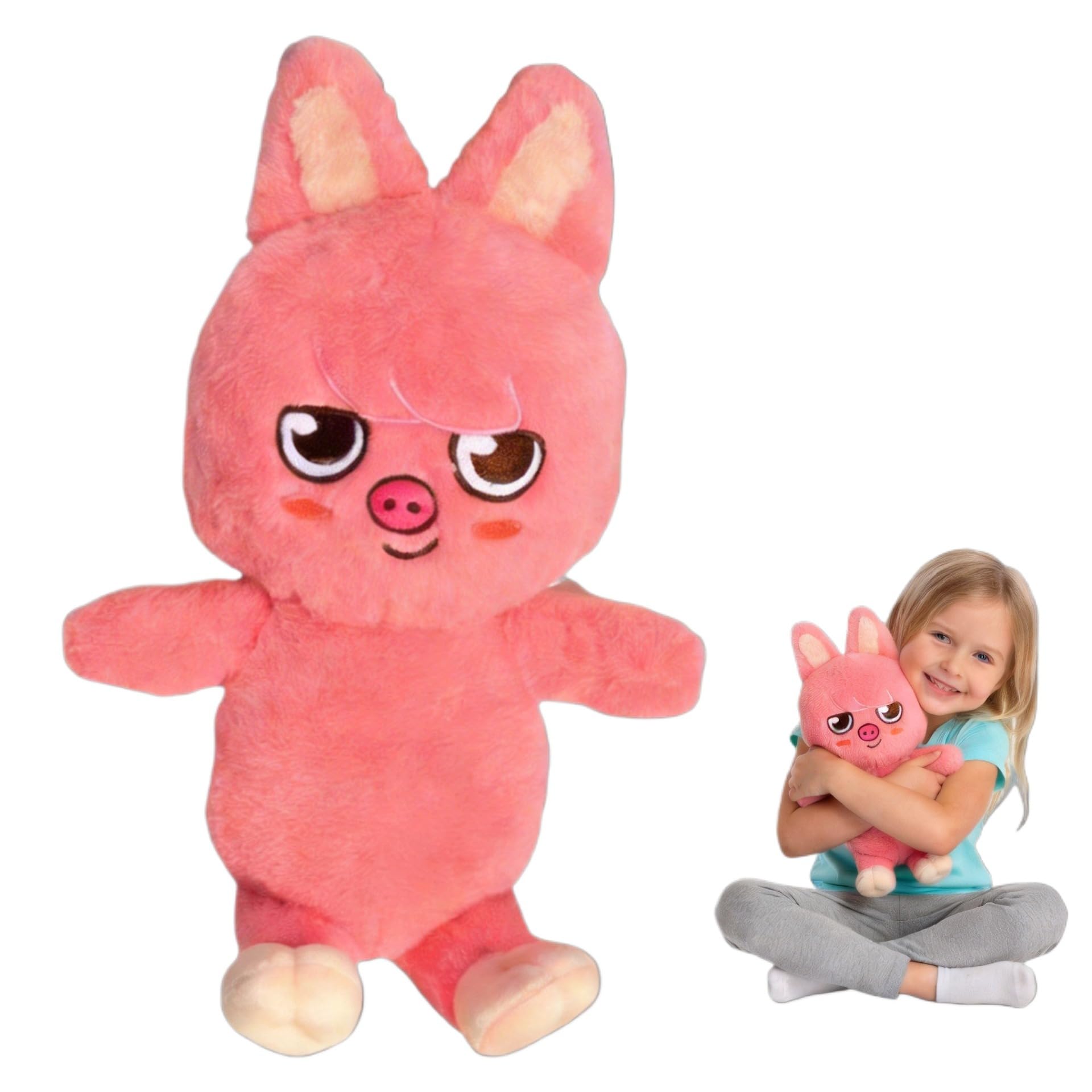 NQXORA Skzoo Plush Doll – BbokAri, Jiniret & WolfChan 50cm Soft Toy | Cuddly STAY Collectible, Home Decor & Gift for Fans (Dwaekki)