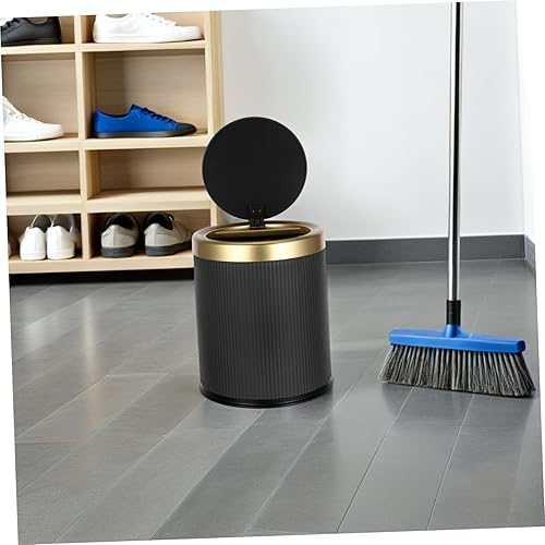 Miniatura 5 de Basurero automático de baño con tapa, sin contacto, inteligente, para cocina, dormitorio, oficina, papelera sellada con olores de gran capacidad,