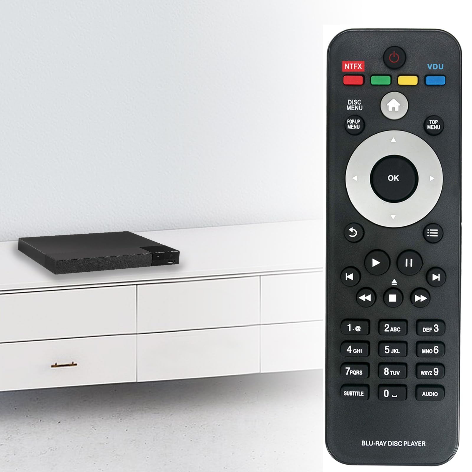 Telecomando Sostitutivo Per Lettori Blu-ray Philips RC2802 – Compatibile BDP1200, 2100, 2180, 3200, 3380, 5200 E Altri - 4