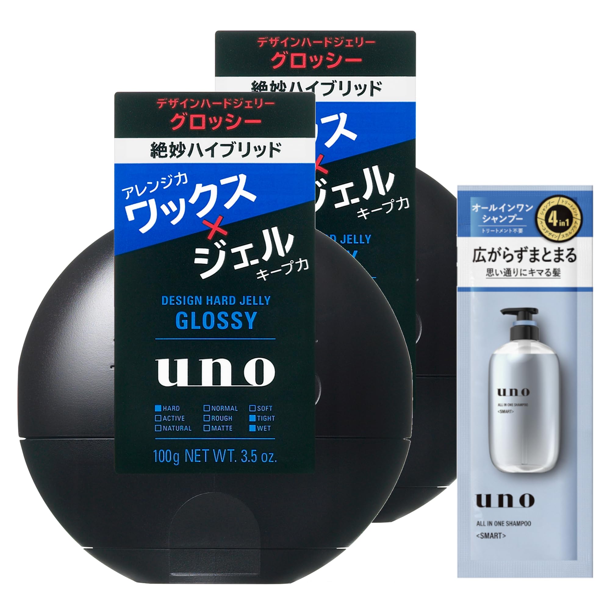 Amazon.co.jp: ウーノ uno デザインハードジェリー(グロッシー