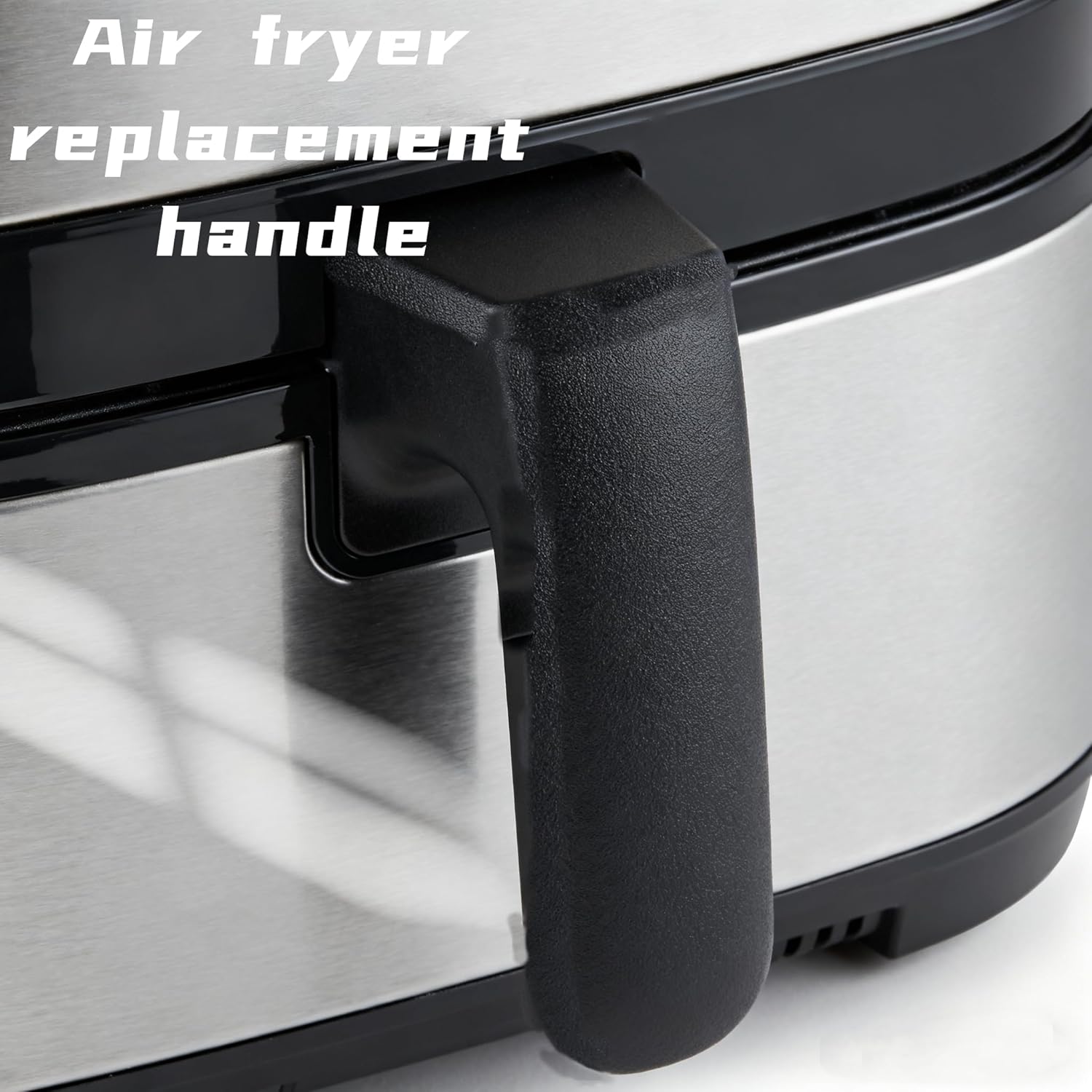 Replacement Handle Compatible with Cosori Dual Blaze Air Fryers, Easy to Install Accessory Part, Ergonomic Design