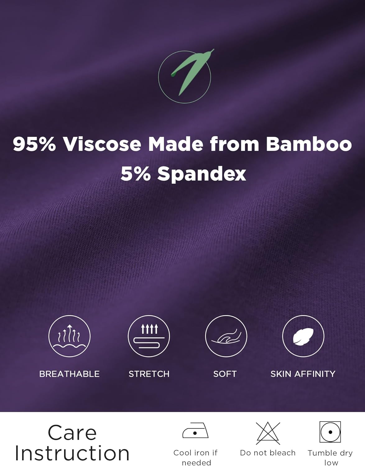 GYS Bamboo Viscose Pajamas for Women Set, Sleeveless Tank Top and Sleep Shorts, Summer Lightweight Lounge Sleepwear Pjs Set - Image 5