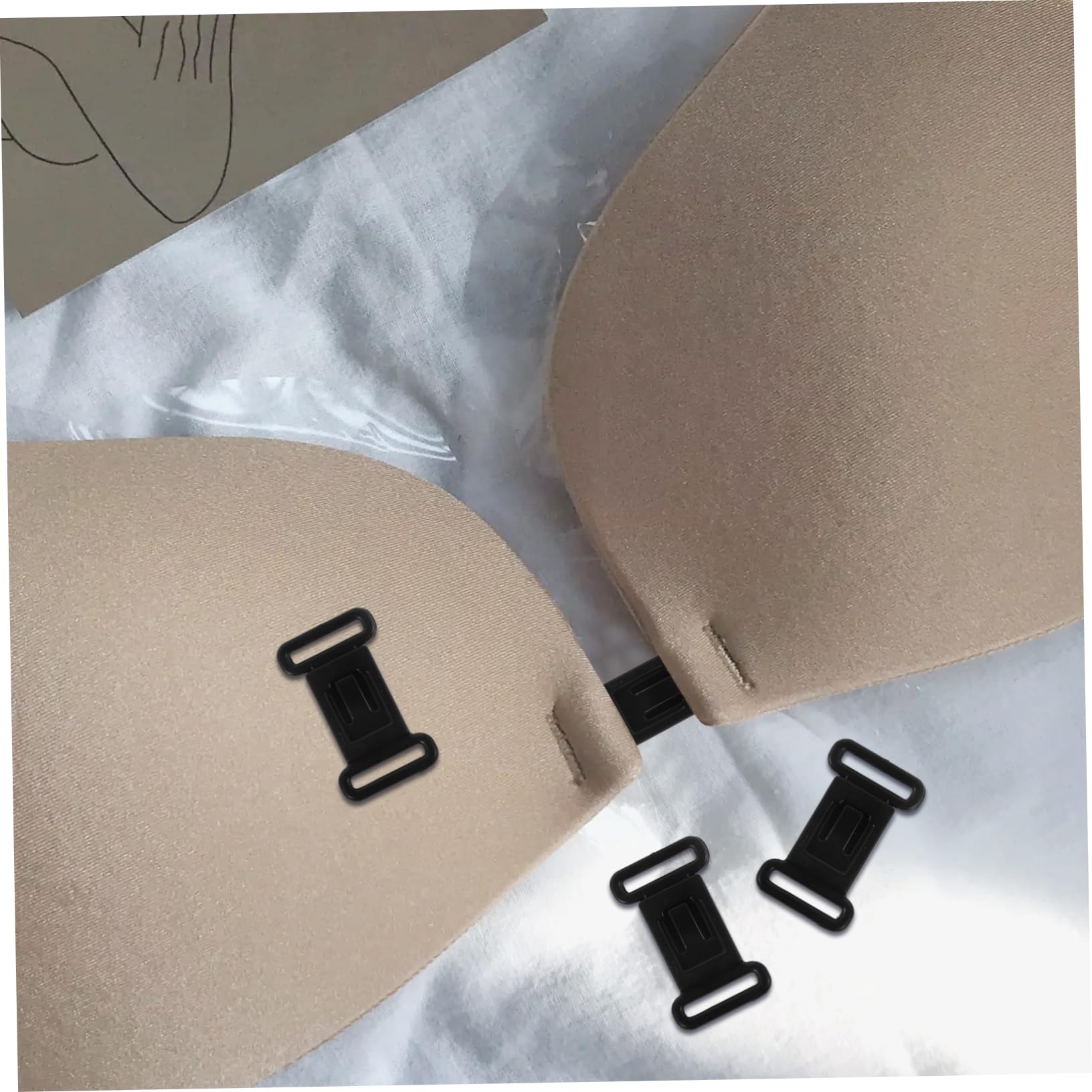 500 Sets BH-Haken Ersatz-BH-Schnalle Für Damen BH-Clip Für Damen Täglicher Gebrauch BH-Schnalle Tragbarer BH-Haken BH-einsteller Kompakt