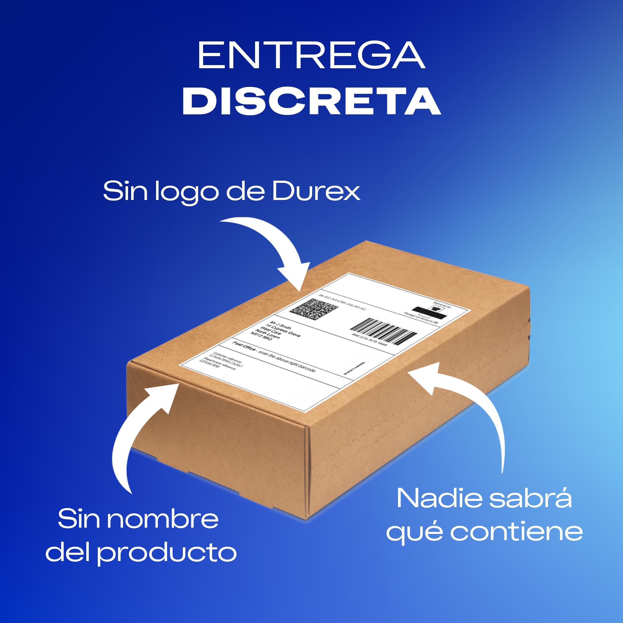 Durex Mutual Clímax Preservativos Con Puntos Y Estrías Para Ella Y Efecto Retardante Eyaculación para Él - 6x12 condones