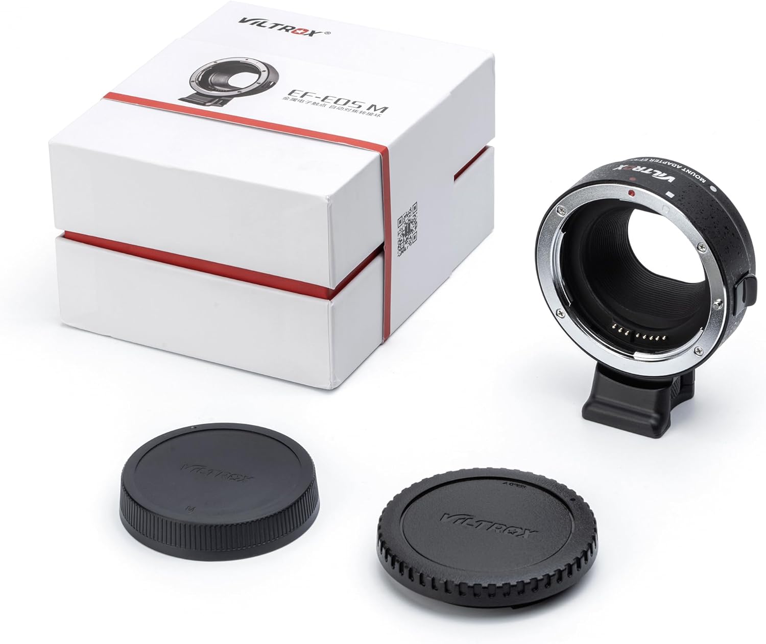 VILTROX EF-EOS M Lens Mount Auto Focus Adapter, Compatible with Canon EF/EF-S Lens to Canon EOS M (EF-M Mount) Mirrorless Camera Body EOS M100 M50 M3 M10 M6 M5