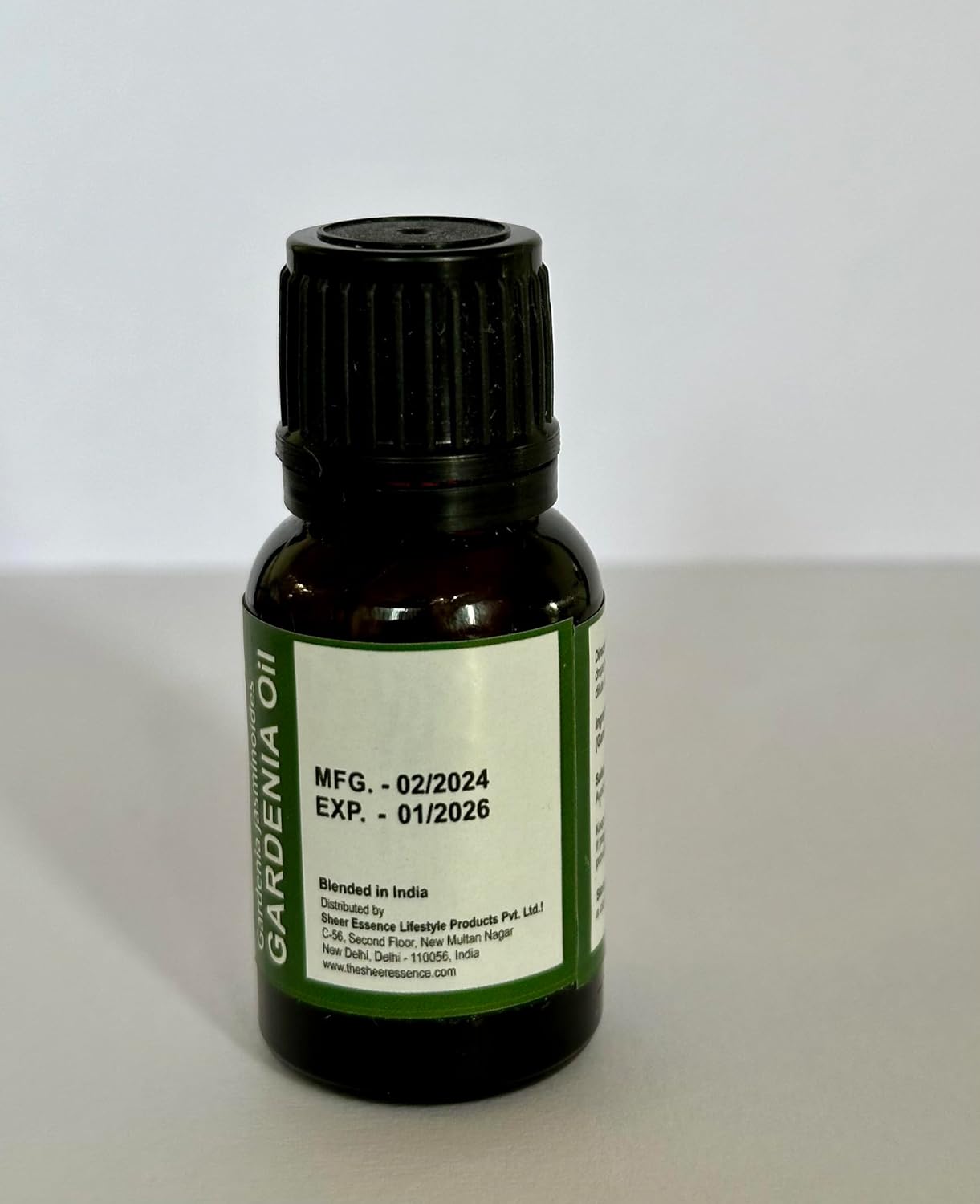 Gardenia Absolute Essential Oil (Gardenia jasminoides) 100% Pure Natural Uncut Therapeutic Grade Oil 10ml