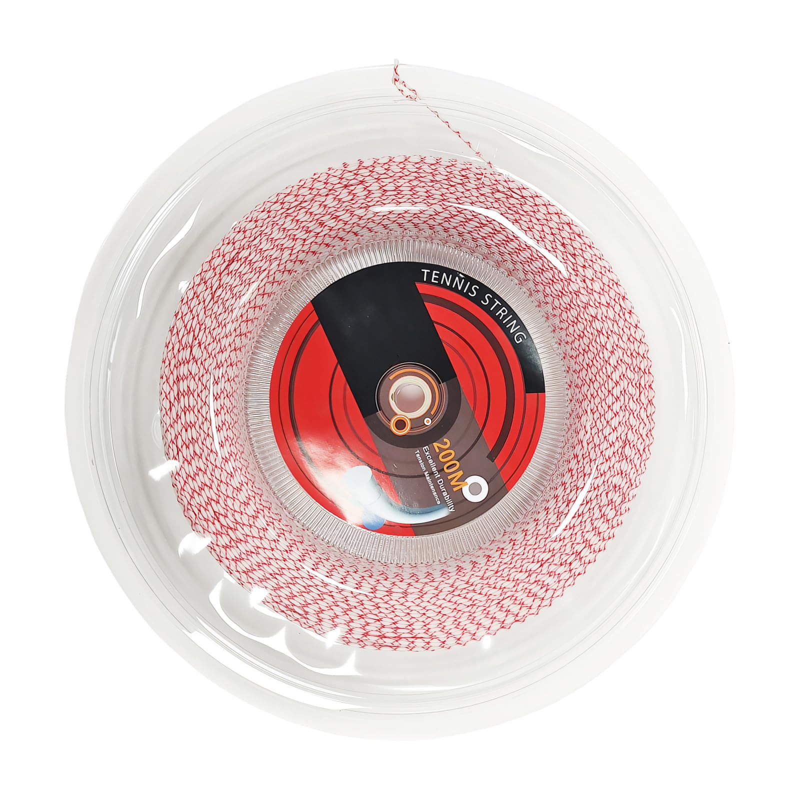 Corda da Tennis Intrecciata per Gioco | Ricarica in nylon multifilamento con risposta elastica e supporto stabile del corde