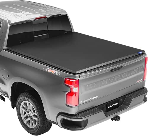 Lund Hard Tri-Fold Hard Folding Truck Bed Tonneau Cover |