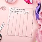 Fuyoooo Fleece Tie Blanket No Sew Template Ruler Rectangle Quilt Supplies for DIY Blanket Making