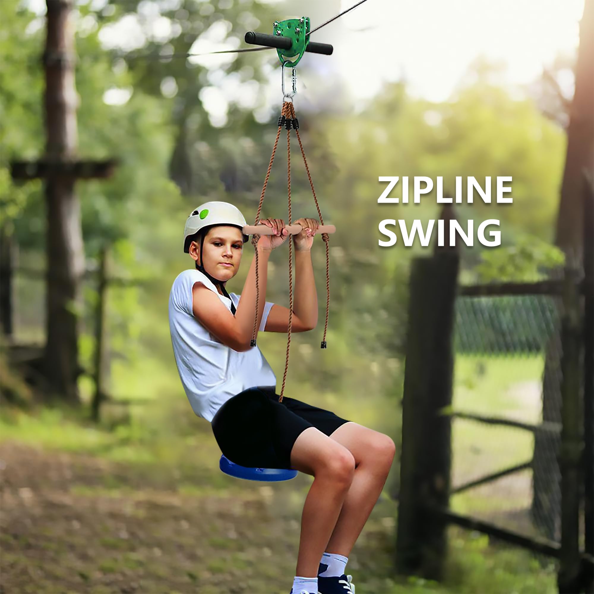 Amazon.com: Blue Disc Swing for Kids with Monkey Bars, Replacement