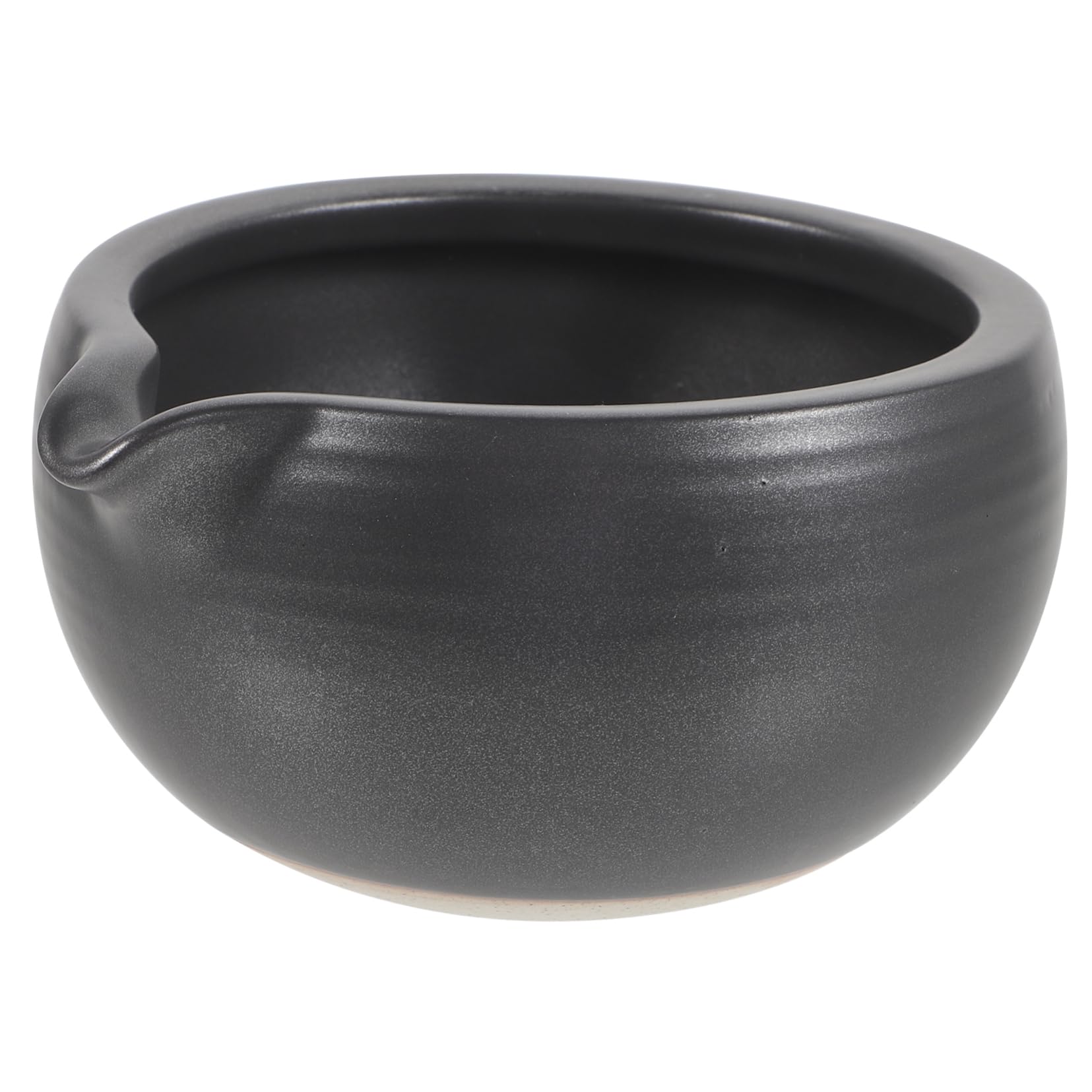 LAPYAPPE Japanese Ceramic Tea Bowl Spout Traditional Matcha Bowl for Tea Ceremony for Use Smooth