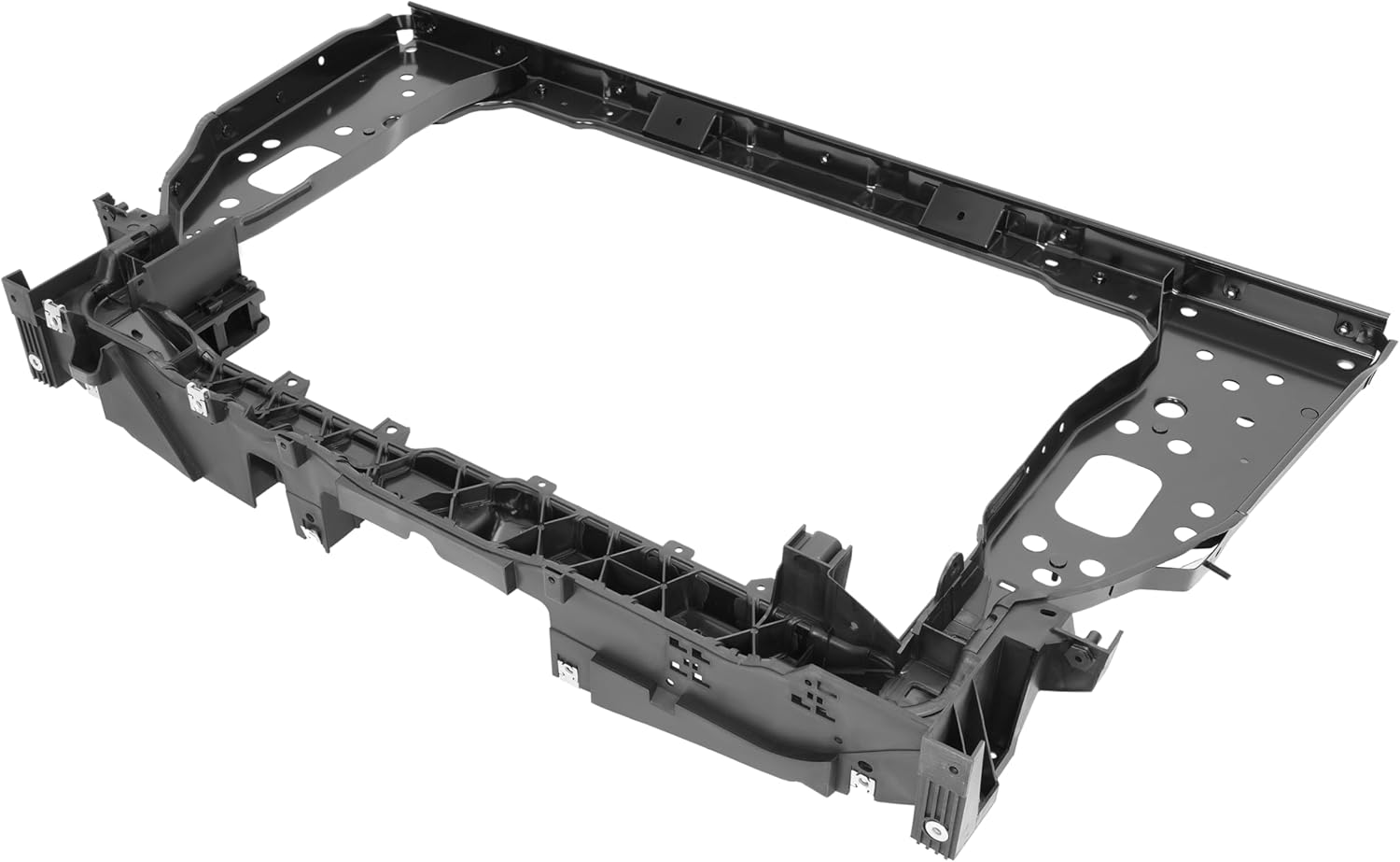 KUAFU Radiator Support Compatible with 2017-2021 Jeep Compass Replacement for 68243736AE CH1225300 Radiator Core Support Assembly Panel