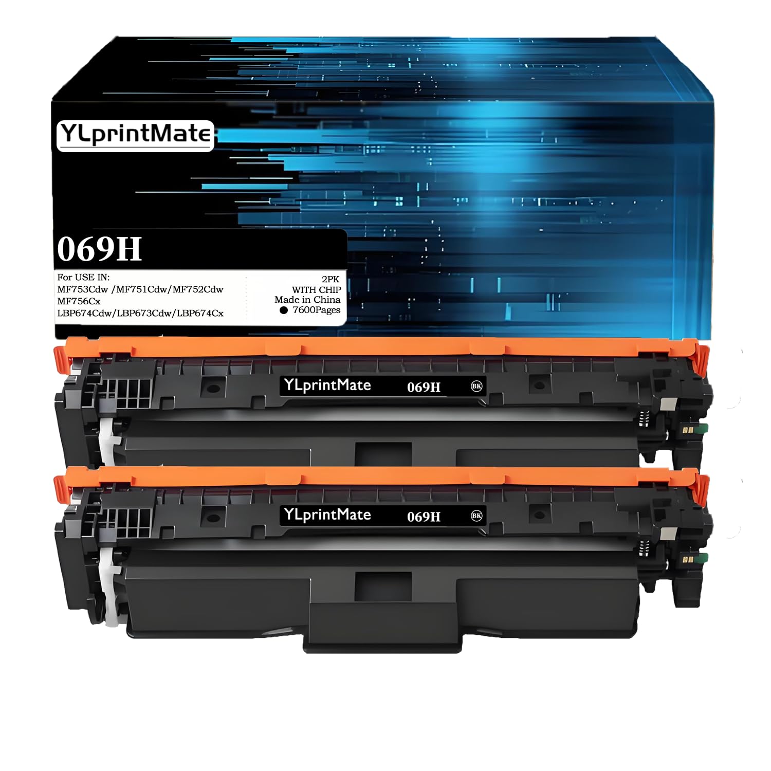 069H Toner Cartridges Compatible with Canon MF753Cdw MF751Cdw MF752Cdw MF756Cx LBP674Cdw…