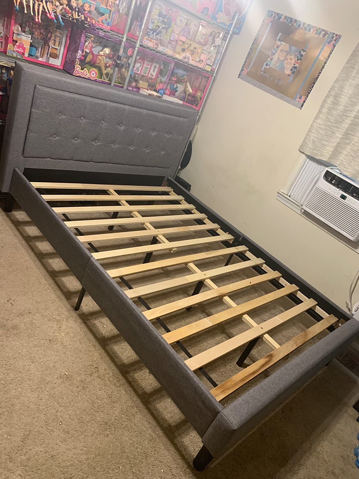 39/mo Finance Classic Brands Mornington Upholstered Platform Bed