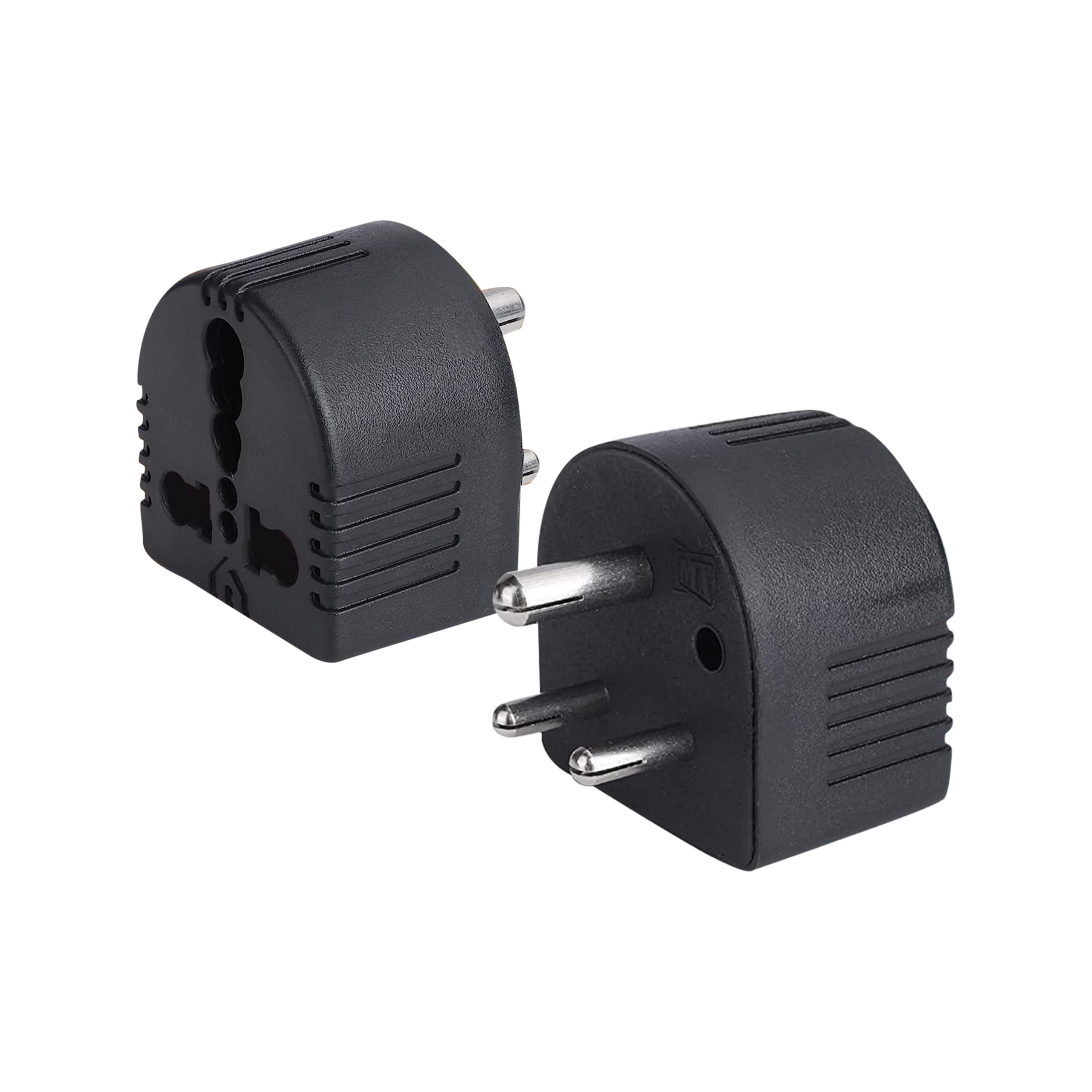 MX 3 Pin Universal Conversion Plug Converts Power 5 AMP to 15 AMP Plug, Flame Retardant Body Material, Travel Adaptor, Multi- Purpose Use Socket Connector