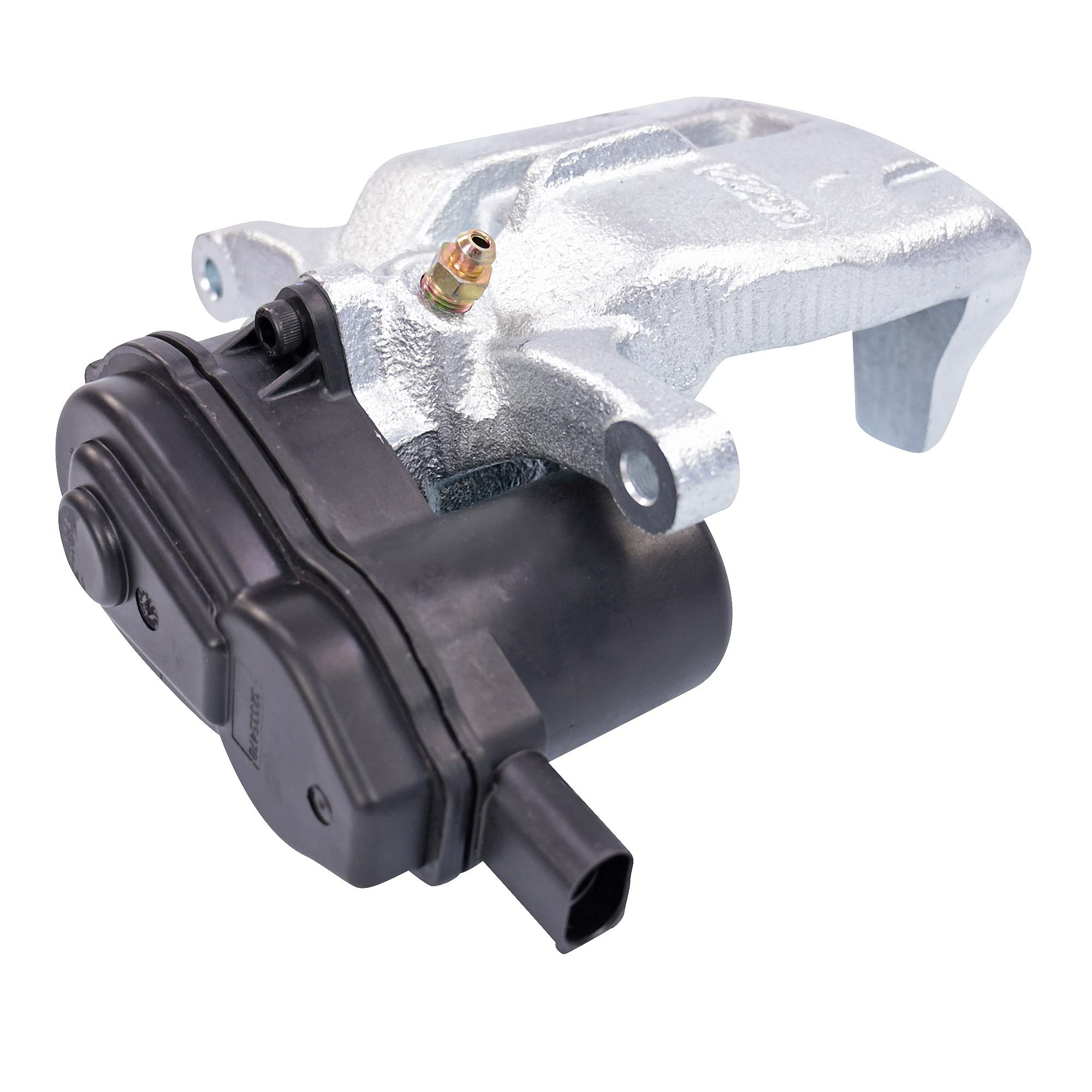 BESTPRICE 1x pinza freno posteriore destra con elemento di regolazione per pinza freno di stazionamento elettronico, compatibile con A udi A4 B8 (8KH)(8K2)(8K5), A5 (8T3)(8F7)(8TA), Q5 (8RB)