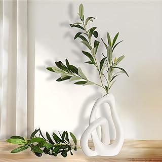 White Ceramic Vase Decor – 9