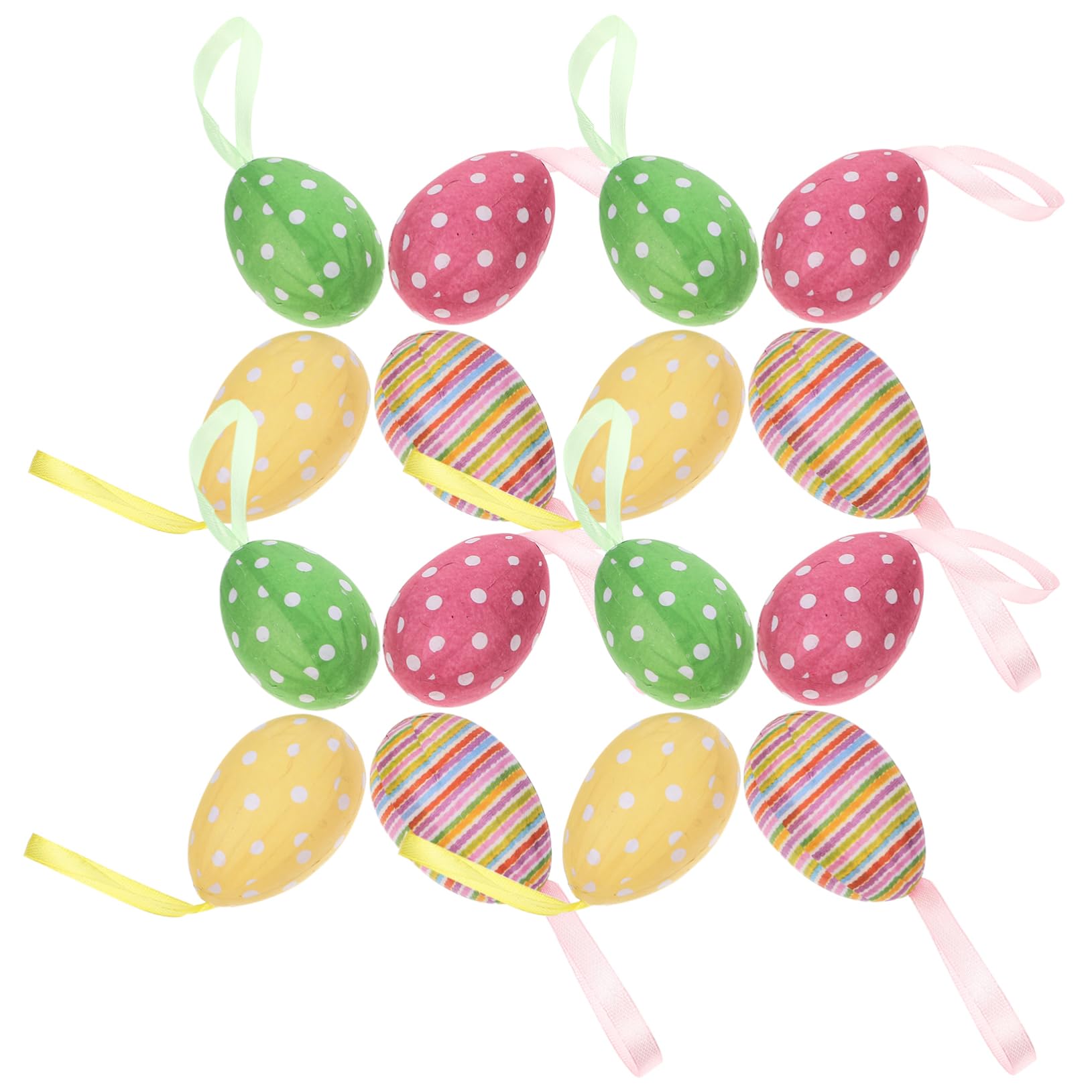 Alipis 5 Sätze Ostern Dekorationseier Ostereier Zum Aufhängen Für Fröhliche Osterfeiern Für Wohnräume Schlafzimmer Und Kreative Accessoires 24 Stück * 5