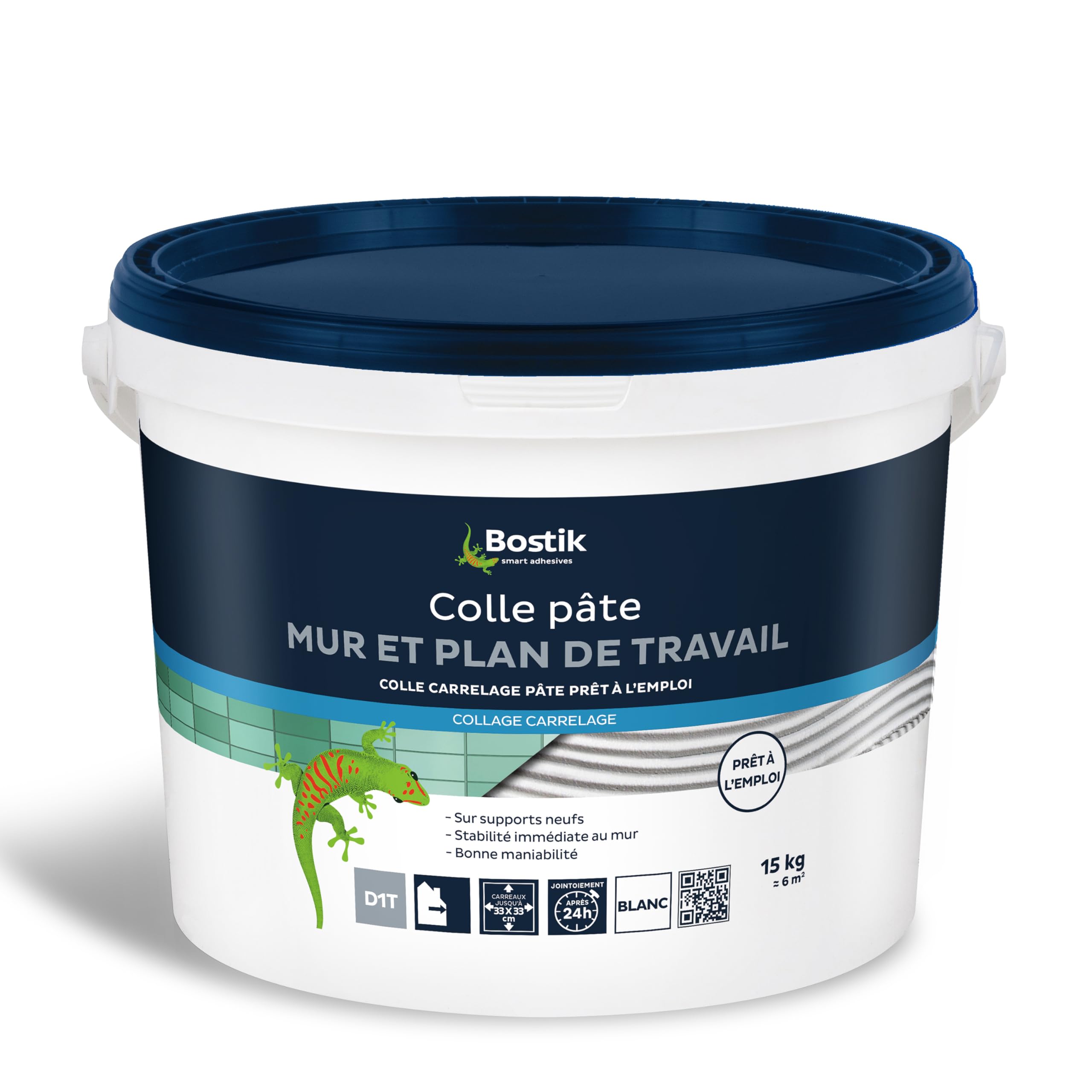 Bostik Fliesenflüssigfarbe – Acryl, Weiß, 110 Ml, Für Fugen Und Flächen, Temperaturbeständig