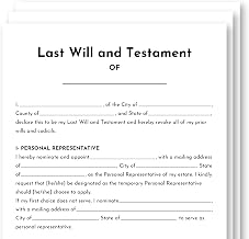 Last Will and Testament kit 2025, Simple Will Forms - Blank Legal Last Will Testament Forms, Do It Yourself Legal Will Kit - End of Life Planning Kit - 3 Blank Forms, Guide, & Envelopes