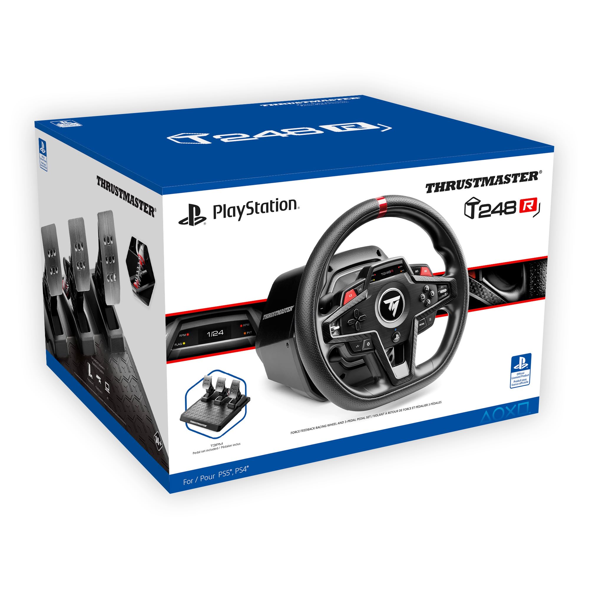SONY - Thrustmaster T248 PS ステアリングコントローラー Thrustmaster Thrustmaster T248R PS - 製品詳細 | パソコンSHOP