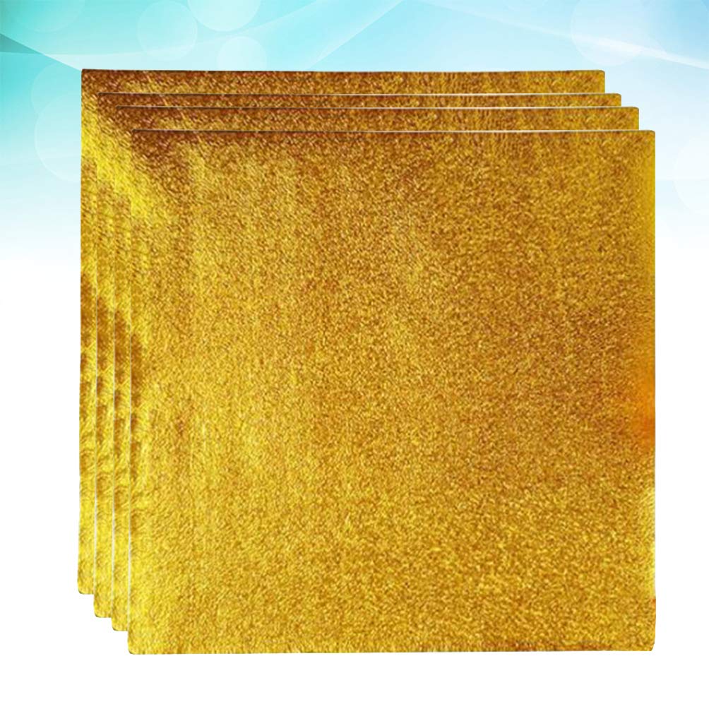 Opakowania na tabliczki czekolady 200 szt. Folia aluminiowa Opakowania na czekoladę Złote jedzenie Papier do pakowania czekolady Opakowanie cukierków Kwadratowe słodycze do czekolady DIY Opakowania na