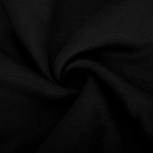 Miniatura 7 de SMIDOW Sudadera con capucha para mujer, con botones, de moda, con cordón, color liso, bonita, cómoda, sin botones