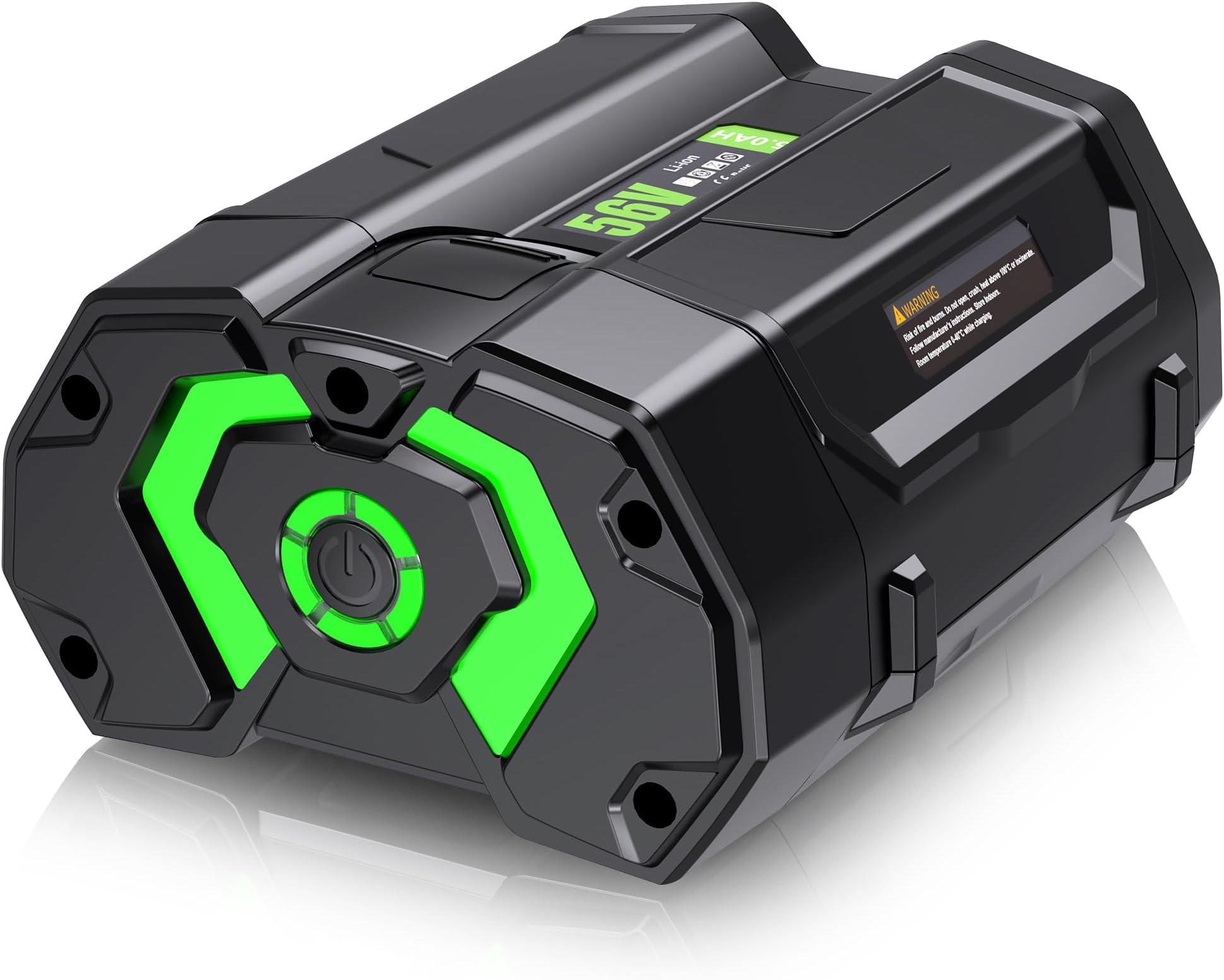 S SKSTYLE5.0Ah Battery Replacement for 56V Compatible with All Power 56V Power+ Tools, Battery with Upgraded Fuel Gauge