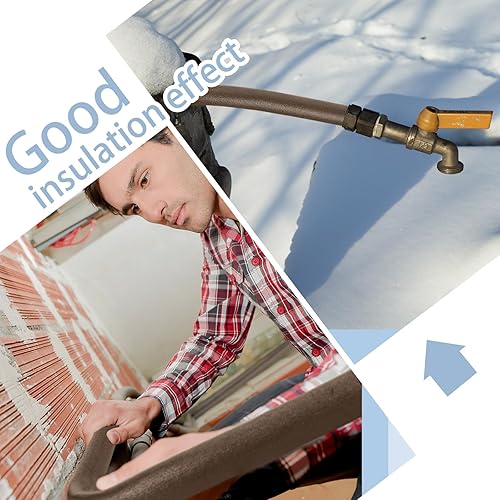 Vista 18 de Amylove 12 tubos de espuma de 3.3 pies, tubo de espuma aislante, tubo de agua aislante, piscina, fideos de natación, tubos de preservación de calor