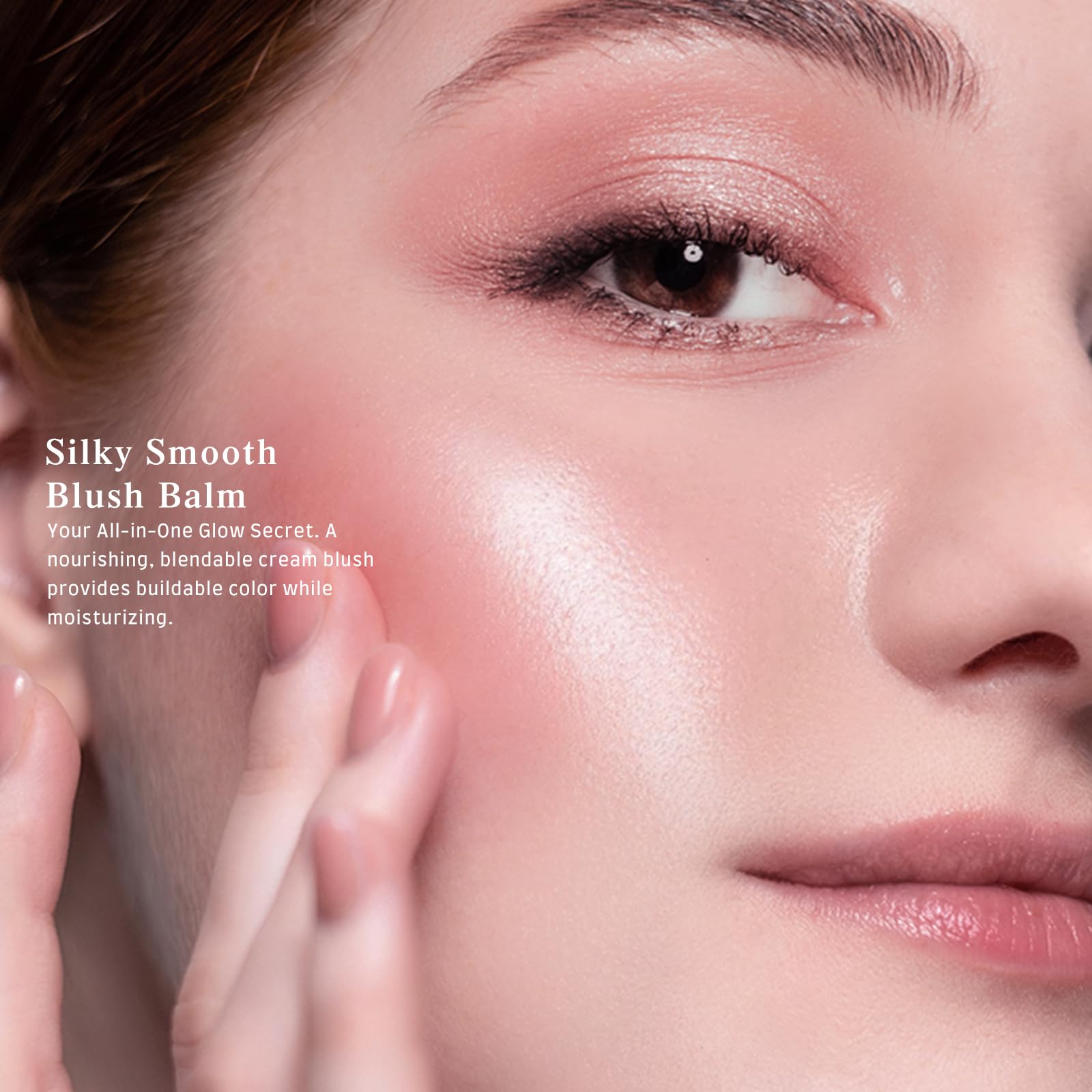 bayfree Mulit Glow Balm, Kremowy Róż do Policzków, Makijaż Twarzy, Promienne Wykończenie, Nawilżający, Kremowy, Lekki, Rozcierający Kolor (Dewy)