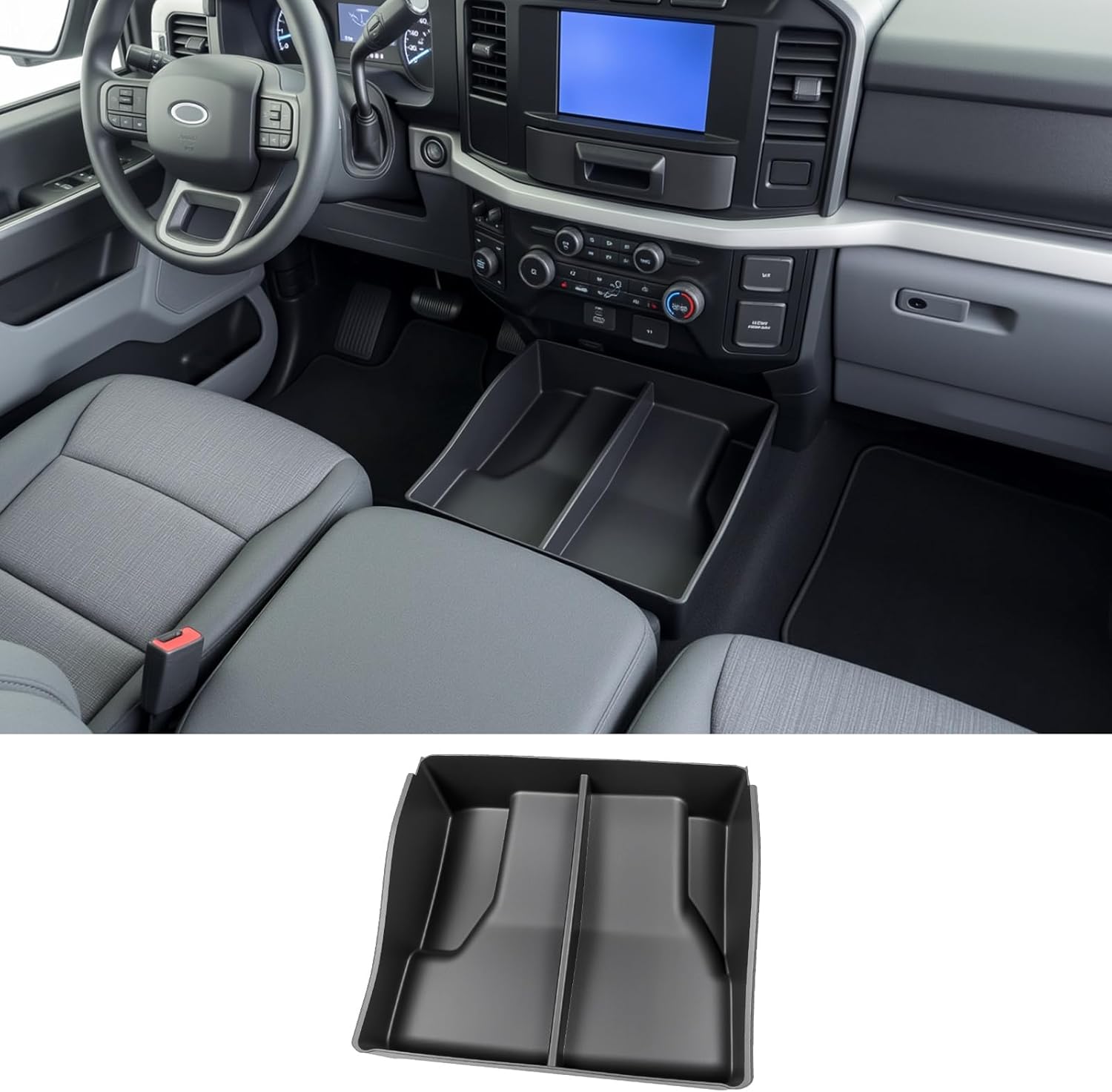 Underseat Storage Floor Organizer for 2015-2026 Ford F150 F-150 Accessories