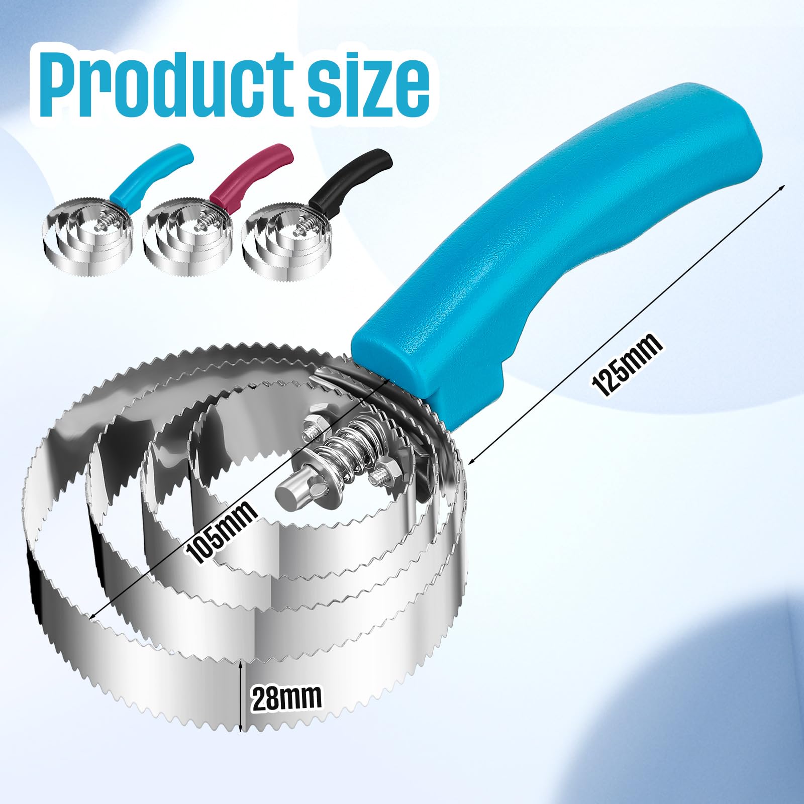 Yaomiao- Paquete de 12 peines de metal para perros, cepillo de acero inoxidable reversible de 4 anillos, cepillo para caballos, raspador con mango de agarre cómodo para el cuidado de vacas, ovejas y c