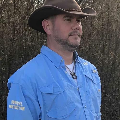 Miniatura 9 de PSKOOK Collar de iniciador de fuego, collar de paracaídas de supervivencia con pedernal y acero, collar de bushcraft para camping, senderismo y