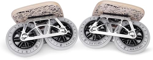 Freeskates Drift Board Brush Street Transport Big Wheel Road Board High Elastic Super Wheel Race Marathon Tabla entera Split Skateboard-Rueda de