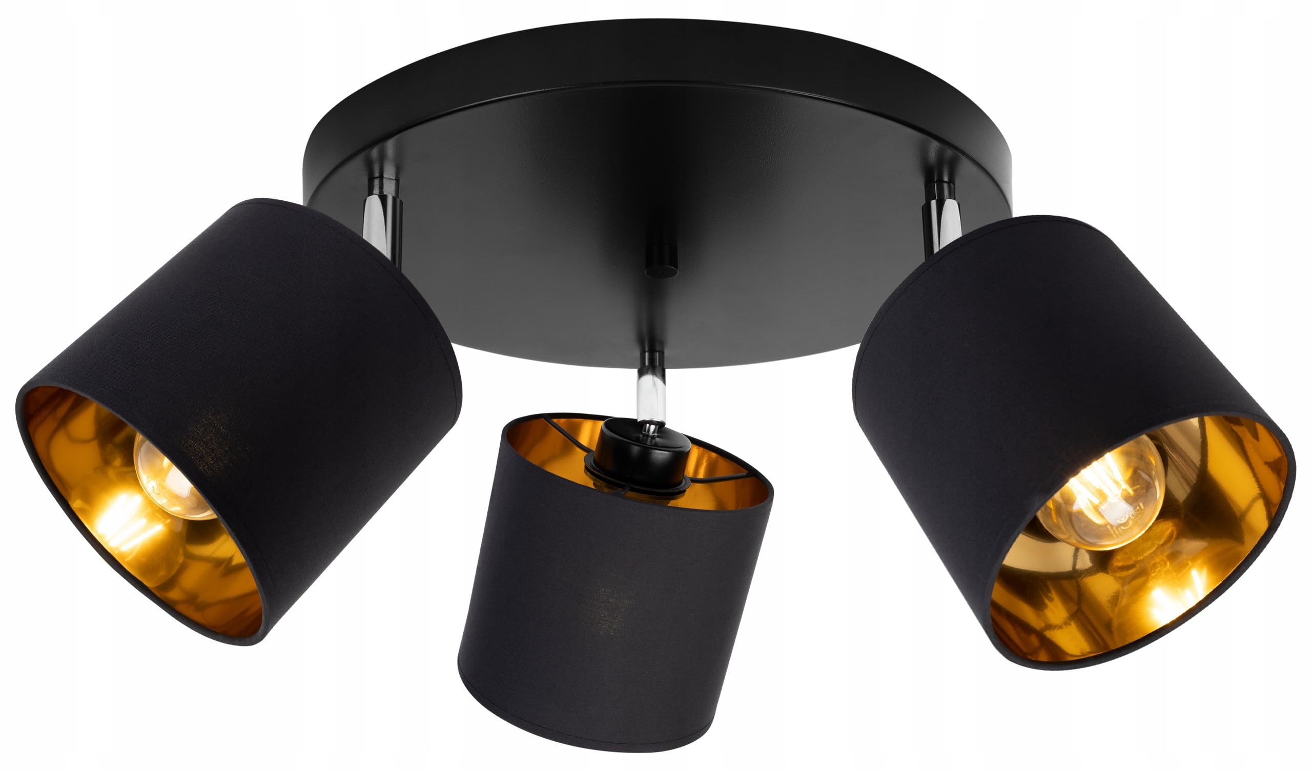 Lampa wisząca sufitowa żyrandol złota plafon LED – Nowoczesna lampa LED do salonu, sypialni i kuchni
