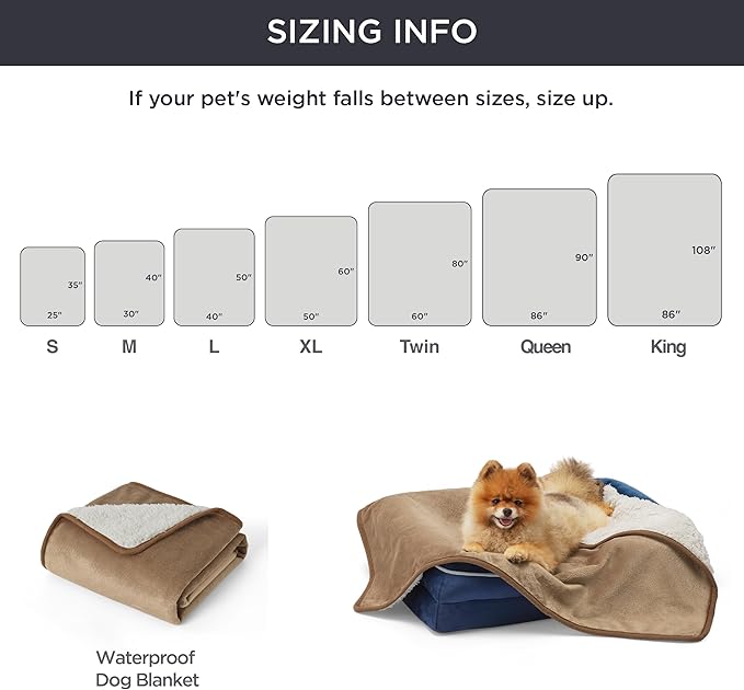 Cama Ortopédica para Perro Mediana 89x64 cm Impermeable miniatura 9