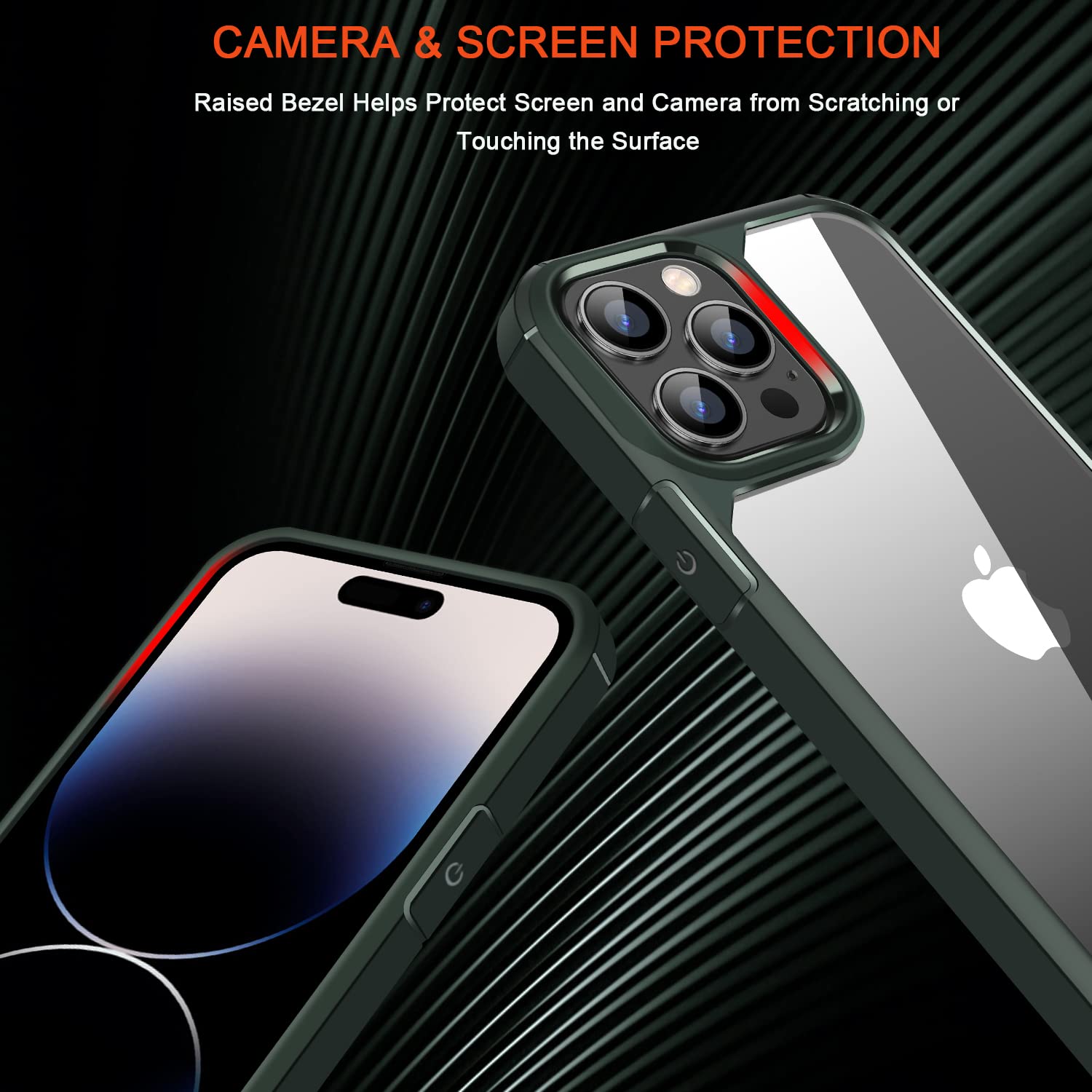 TECLIN iPhone 14 Pro グリーンソフトケース Amazon.co.jp: TENDLIN iPhone 14 Pro 用 ケース 黄変防止