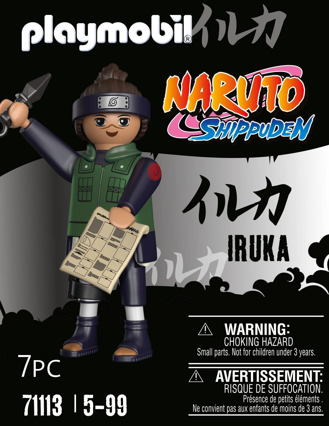 Playmobil 71113 Naruto: Iruka Figure Set, Naruto Shippuden Anime Collectors Figure, Playset Suitable for Children and fans 5+ years - Image 4