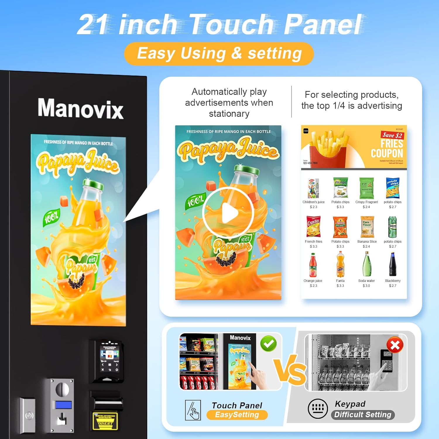 AFEN Vending Machine Review, Smart Vending ROI Data, Cashless Vending Hardware, Professional Retail Terminal