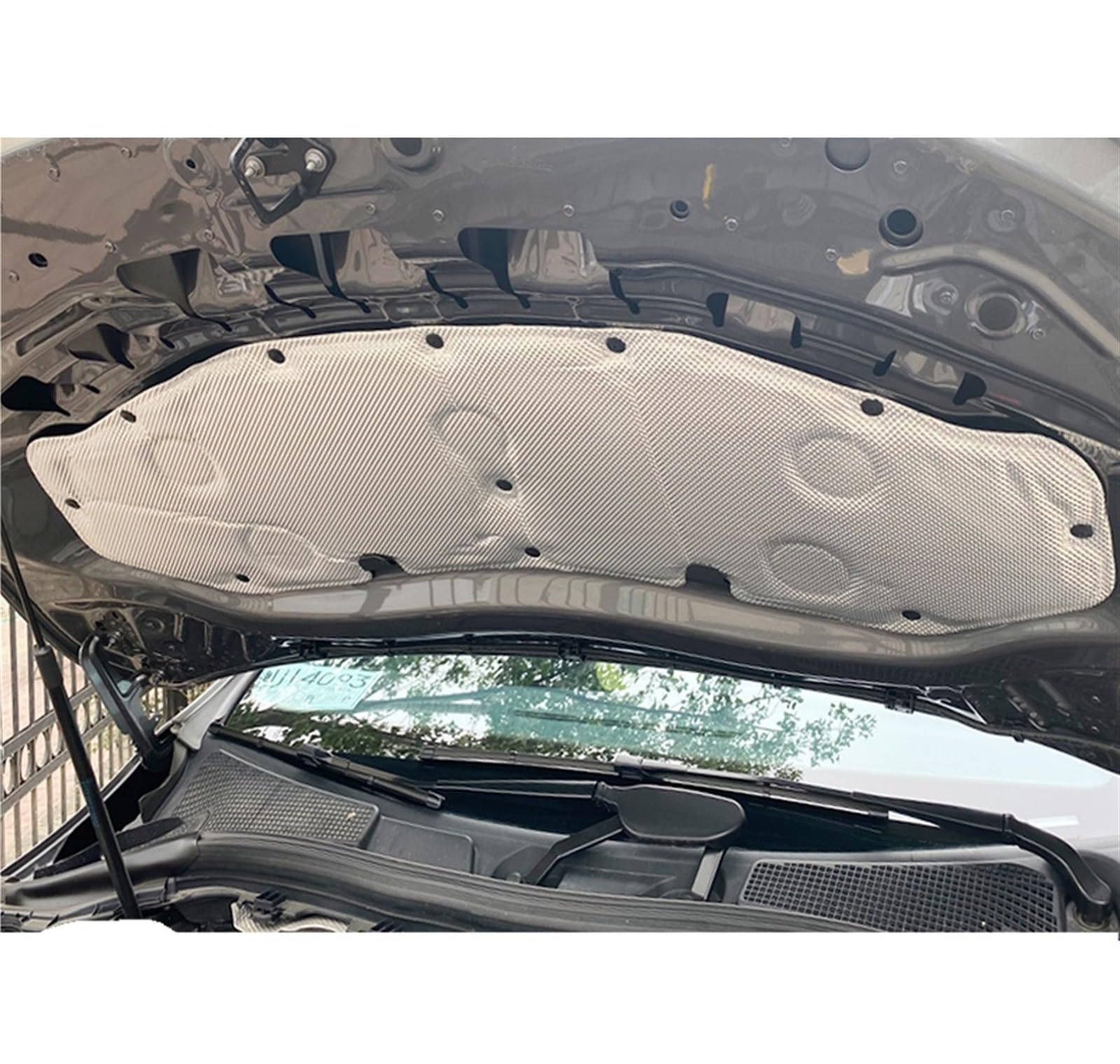 B クラス W246 B180 B200 2012-2018 フロントフードエンジン音断熱パッド断熱綿パッドマット 車用断熱材 ために Bクラス  W246 B180 B200 2012-2018 車エンジンフード防音・断熱コットン 車用断熱マット 車のボンネット エンジン断熱・遮音カバー  Compatible With For B ... 車のボンネットエンジン断熱・遮音カバー Compatible With B-Class W246 B180 B200 2012 20