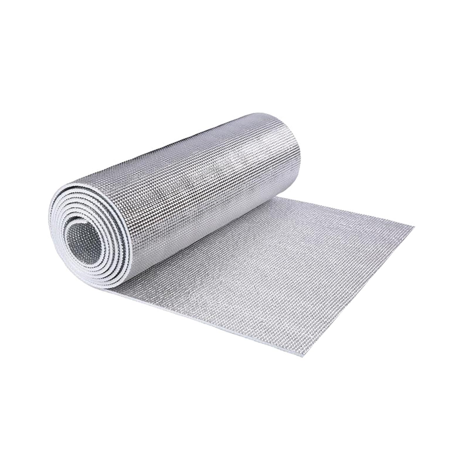 Lamina Isolante Termoriflettente，Pellicola Riflettente Alluminizzata Per Radiatore，Adatto Per Pareti, Soffitti, Pavimenti, Camion, Soffitte, Garage, Automobili.(100CM/39.4IN,3CM/1.18IN)