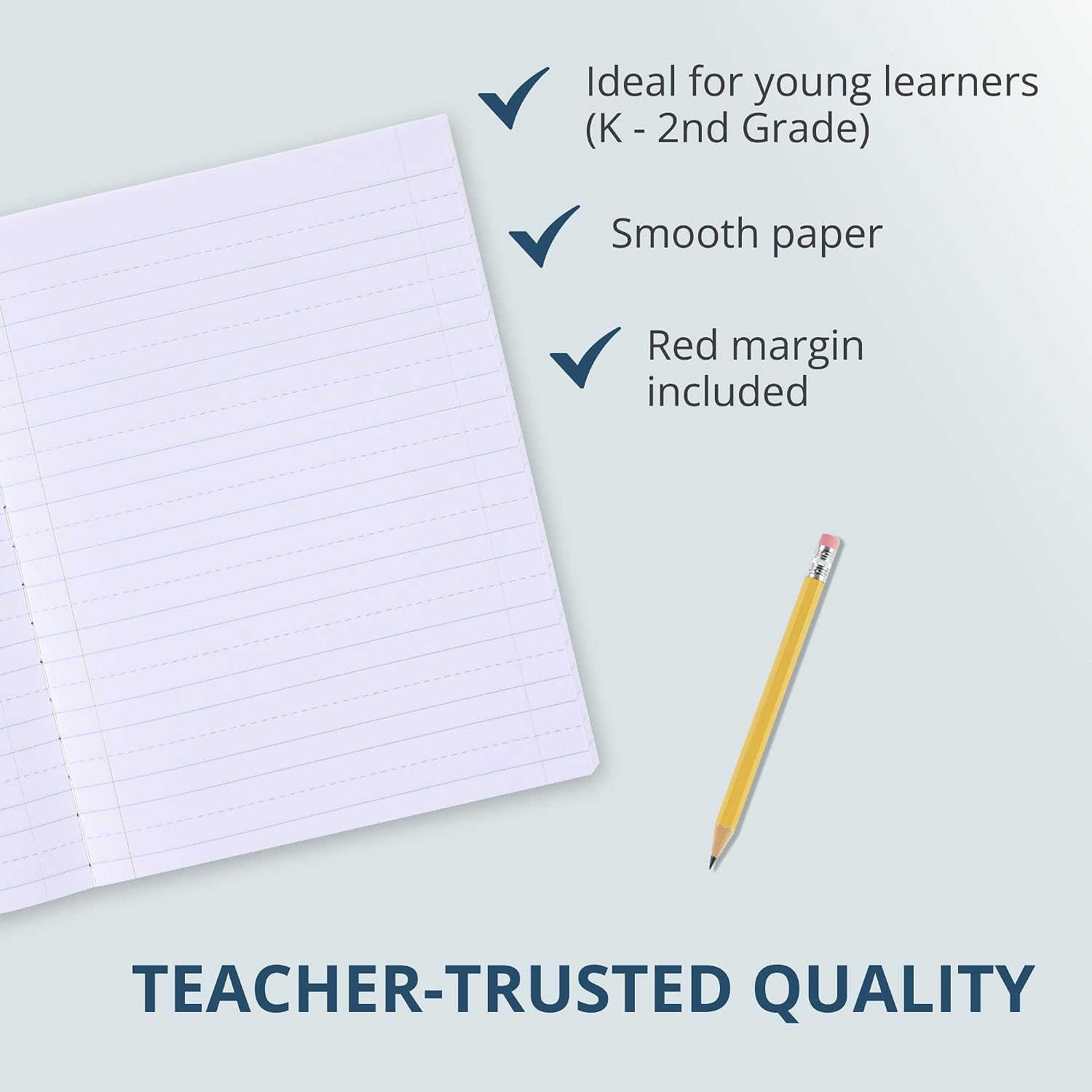 Roaring Spring Grade 2 Ruled Flex Cover Marble Comp Book 9 3/4'' x 7 3/4'', Sold per Book (77921)