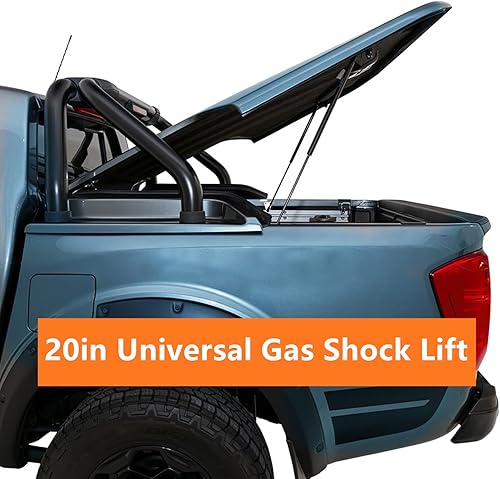 Miniatura 16 de Cantidad (2) SX172P10 soporte de elevación de amortiguador de gas de 17 pulgadas, 10 lb/44N, para tapa de caja de herramientas, puerta