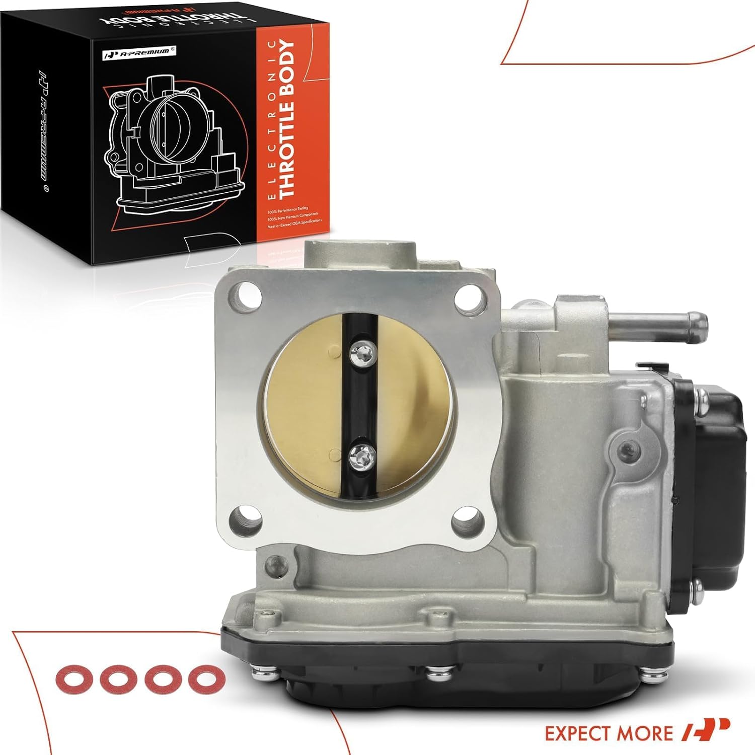 A-Premium Electronic Throttle Body Compatible with Honda Fit 2015-2020, 1.5L